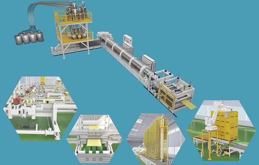 XPS生產線，XPS擠塑板設備